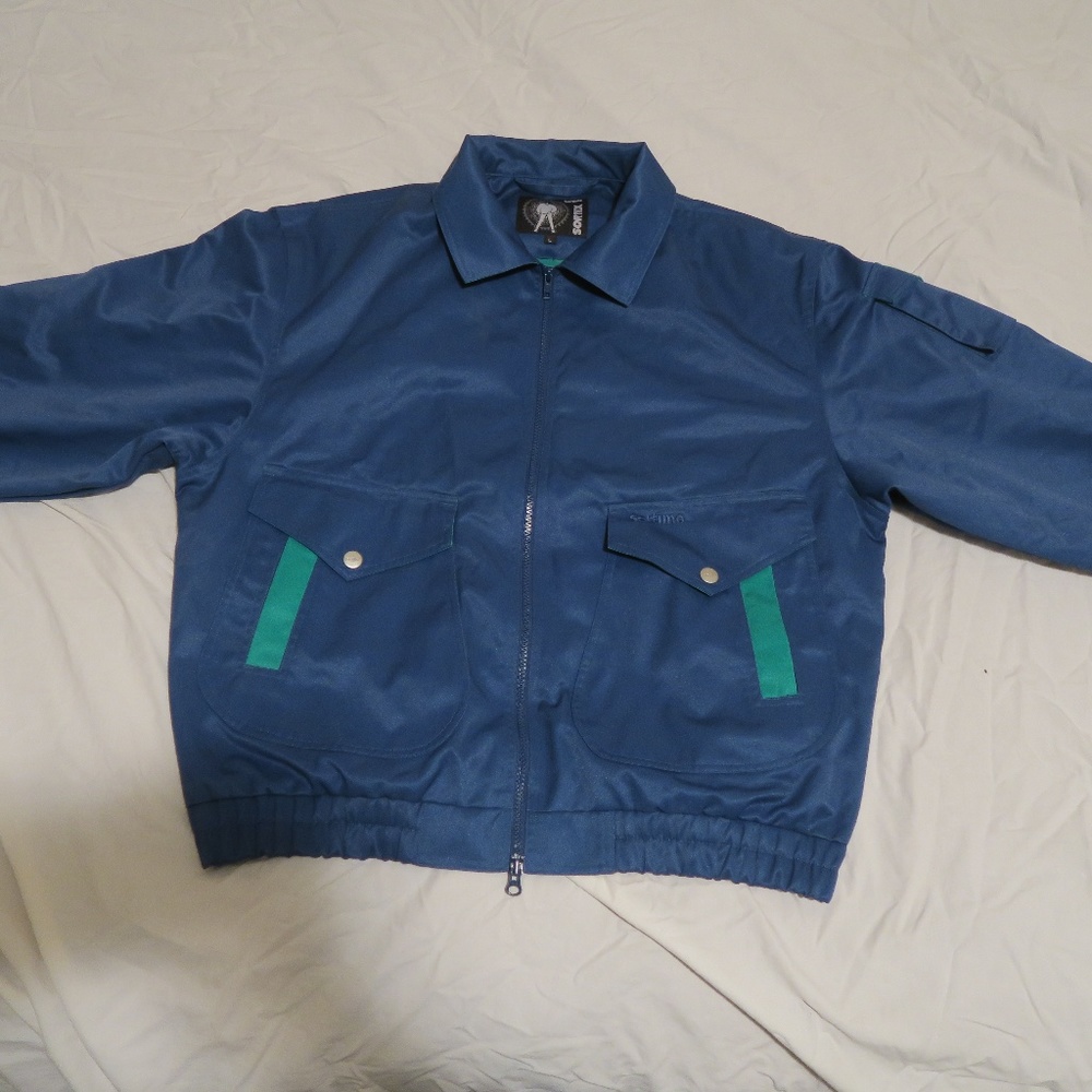 Vtg Sortimo Team Sortex Work Jacket Employee Rare - image 1